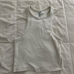 H&M Beige Crop Top